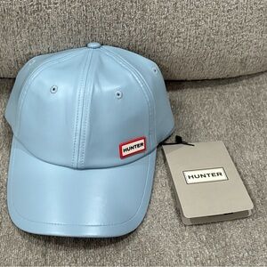Hunter Blizzard Blue Rubbery Baseball Cap